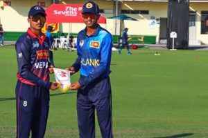 यु–१९ एसीसी कप : नेपालले श्रीलंकालाई दियो ८३ रनको सामान्य लक्ष्य