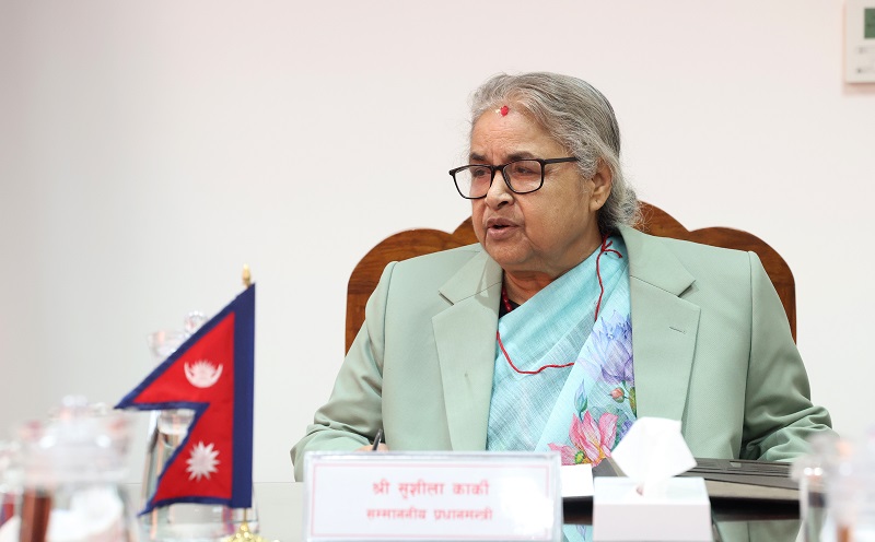आज प्रधानमन्त्री कार्कीले देउवा, ओली र प्रचण्डसँग छलफल गर्दै