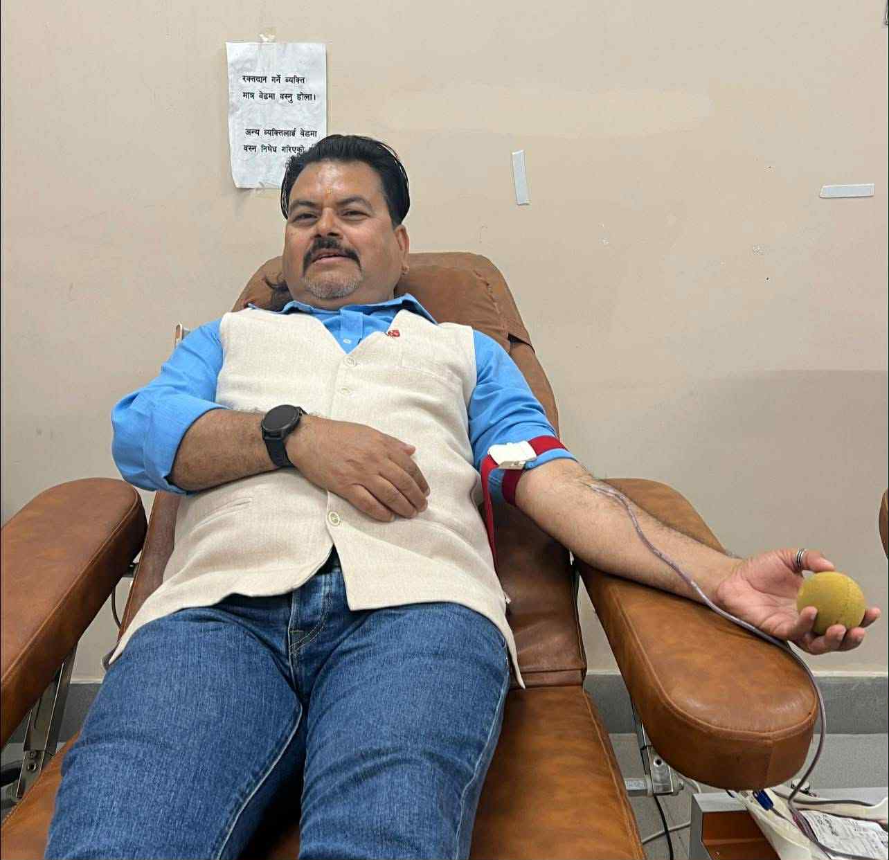 दीपक उपाध्याय : सुदूर पश्चिमको ब्लड बैंक