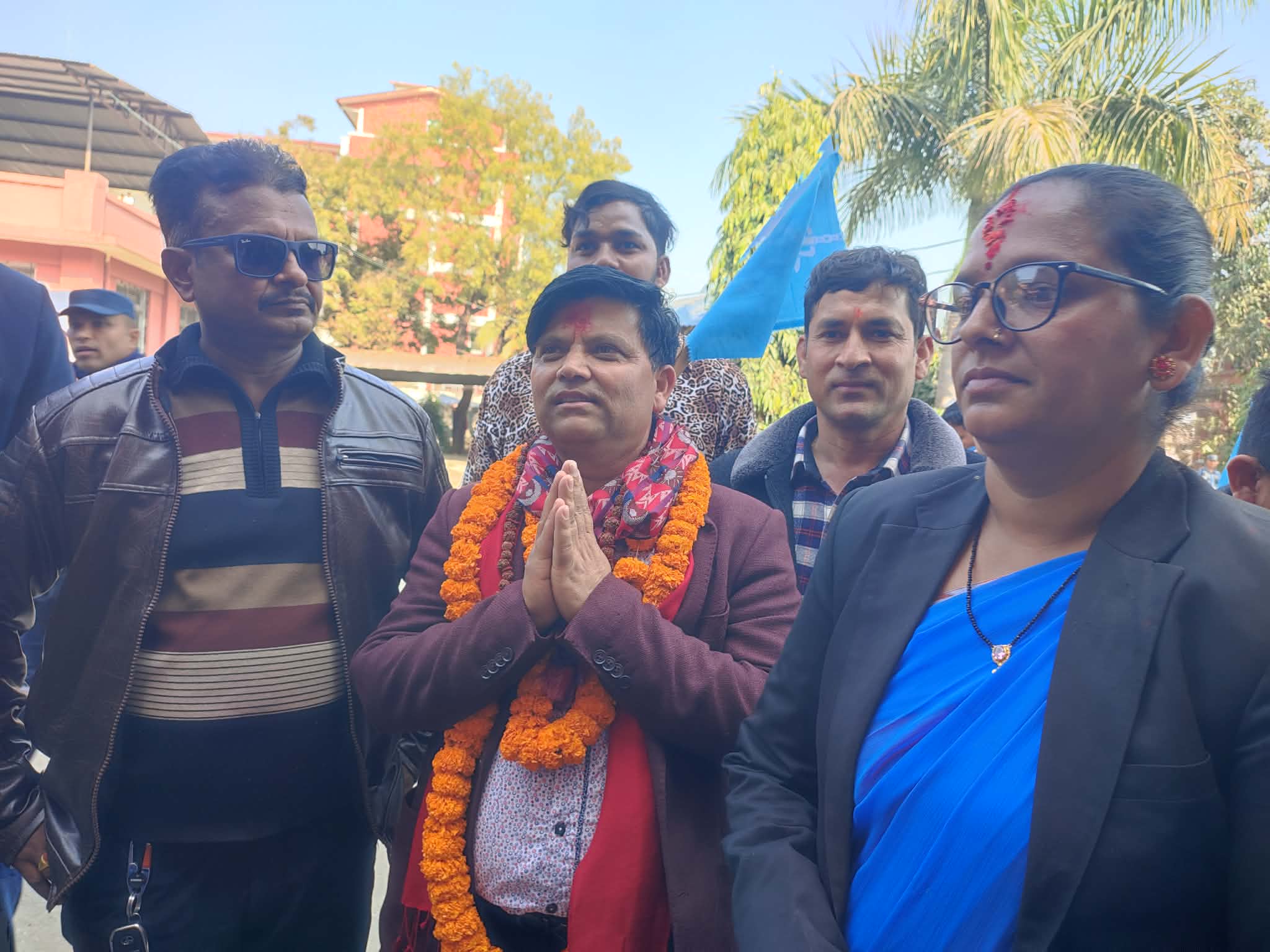 कैलाली ५ मा  रासोपा आनन्द चन्दको उम्मेद्वारी दर्ता