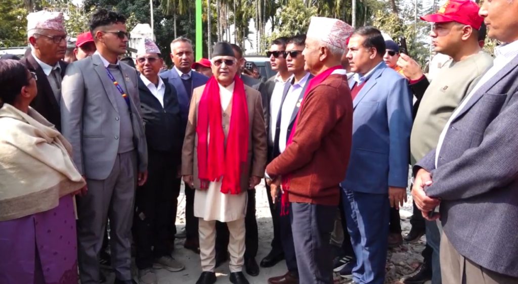 अहिलेको सरकार सायद आगजनी गर्नेहरूकै हो :ओली