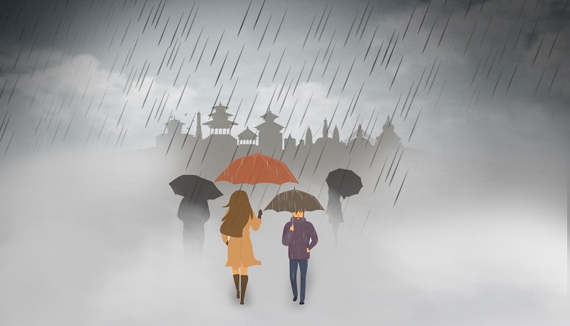 पश्चिम नेपालमा सुरु भयो वर्षा
