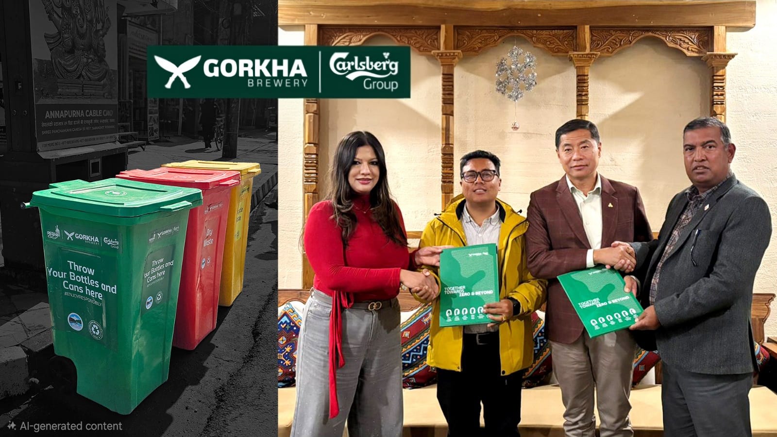 गोर्खा ब्रुअरी र कार्ल्सबर्ग ग्रुपद्वारा २७ औं पोखरा स्ट्रिट फेस्टिभलमा स्वच्छता अभियान सञ्चालन