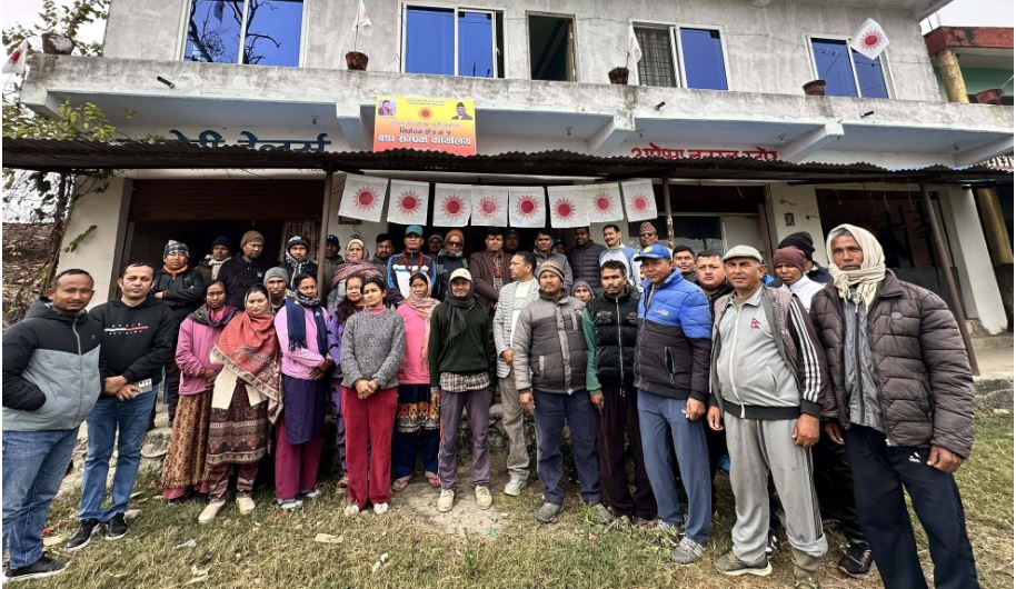 कैलाली–५ मा एमालेद्वारा २१ वटै वडा सम्पर्क कार्यालय उद्घाटन