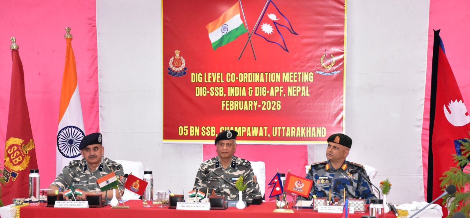 चम्पावतमा सशस्त्र प्रहरी–एसएसबी समन्वय बैठक, निर्वाचन सुरक्षामा जोड