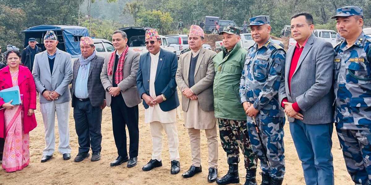 निर्वाचन निष्पक्ष र भयरहित वातावरणमा सम्पन्न गर्ने वातावरण बनाउन गृहमन्त्रीको निर्देशन
