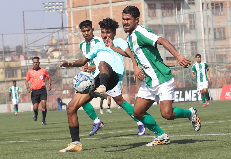 राष्ट्रिय लिग फुटबलमा प्लानिङ ब्वाइज र त्रिभुवन आर्मी विजयी