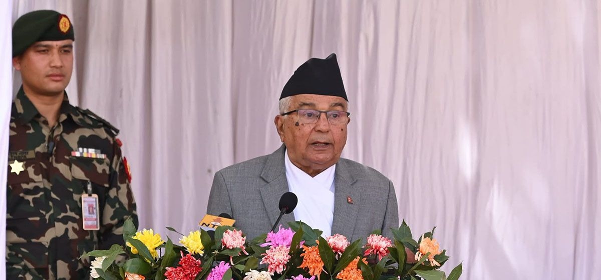 मुलुकलाई समृद्ध बनाउन एकजुट हुनुपर्नेमा राष्ट्रपति पौडेलको जोड