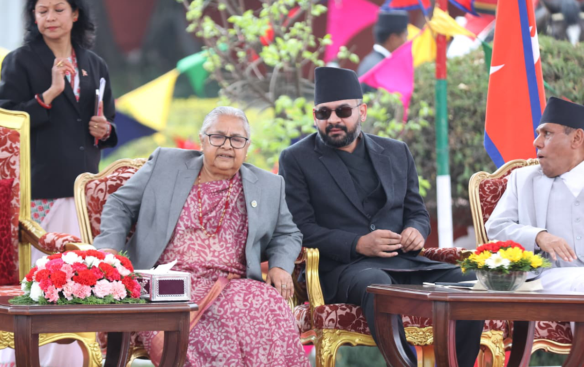प्रधानमन्त्रीको शपथ लिन शीतलनिवास पुगे बालेन