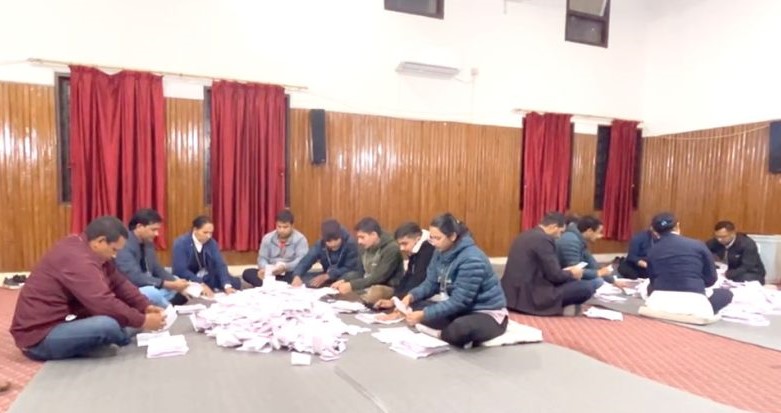 काठमाडौं ४ को मत गणना शुरु