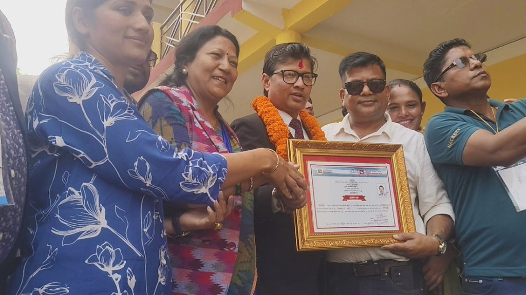 रुपन्देही-३ मा रास्वपाका लेखजंग ५० हजार मतान्तरले विजयी