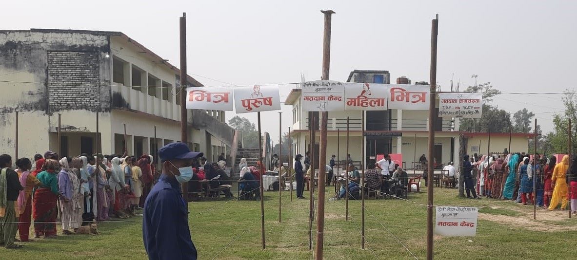 कैलाली १ मा ५० दशमलव ५५ प्रतिशत मत खस्यो