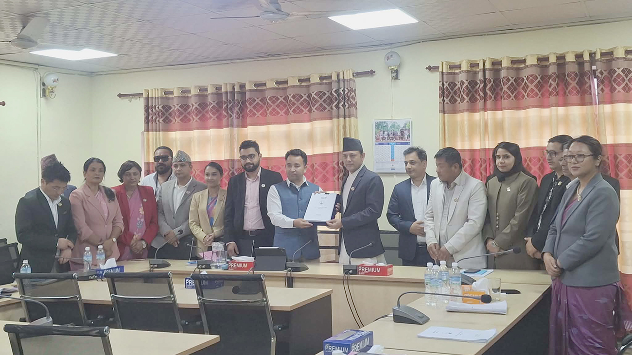 प्रतिनिधिसभा नियमावलीको मस्यौदा सभामुखलाई बुझाइयो