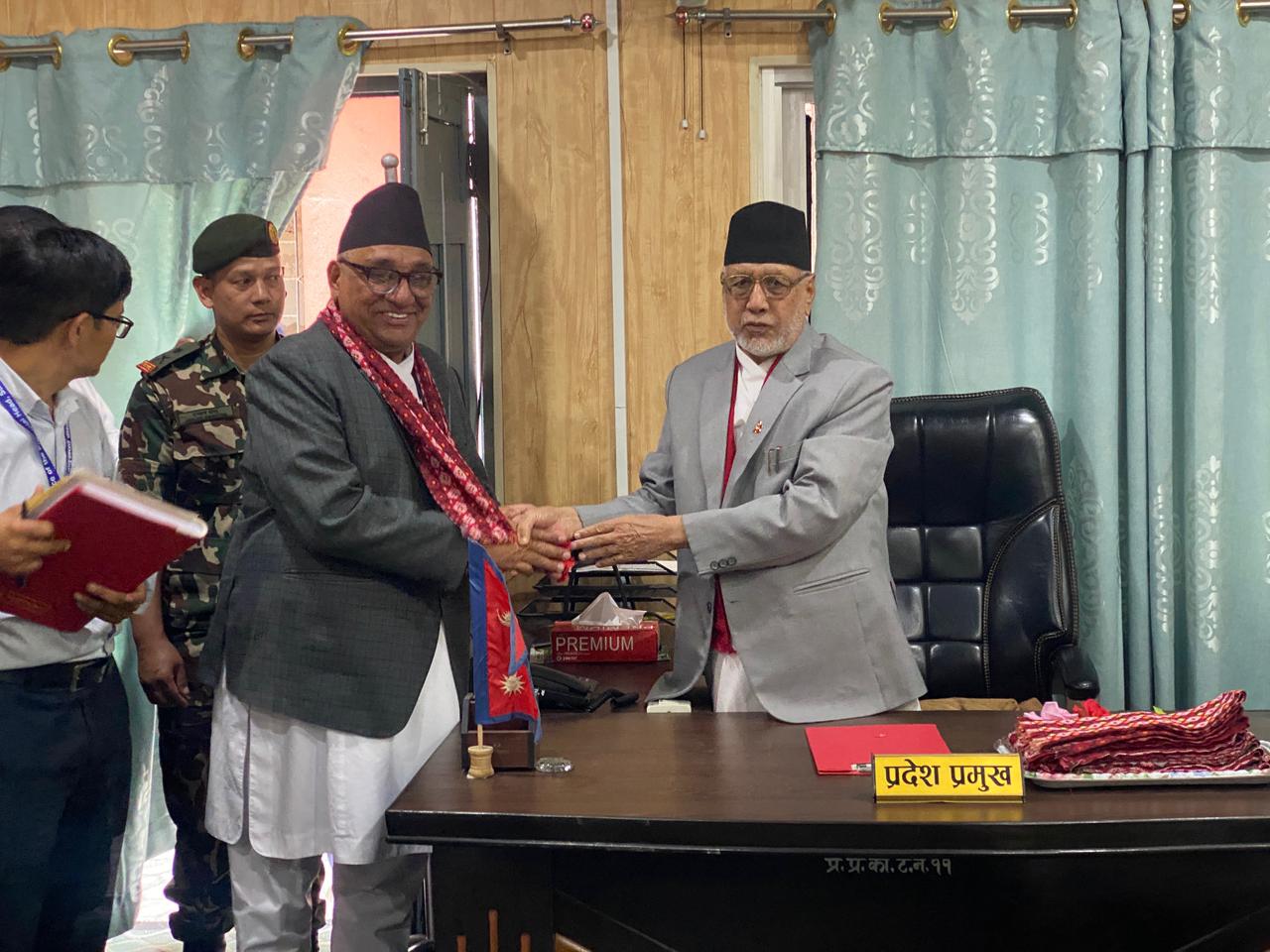 सुदूरपश्चिममा उद्योग, पर्यटन, वन तथा वातावरण मन्त्रीमा भट्ट
