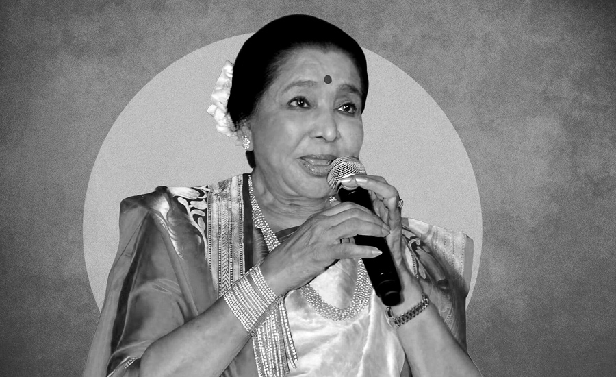 भारतीय गायिका आशा भोसलेको निधन