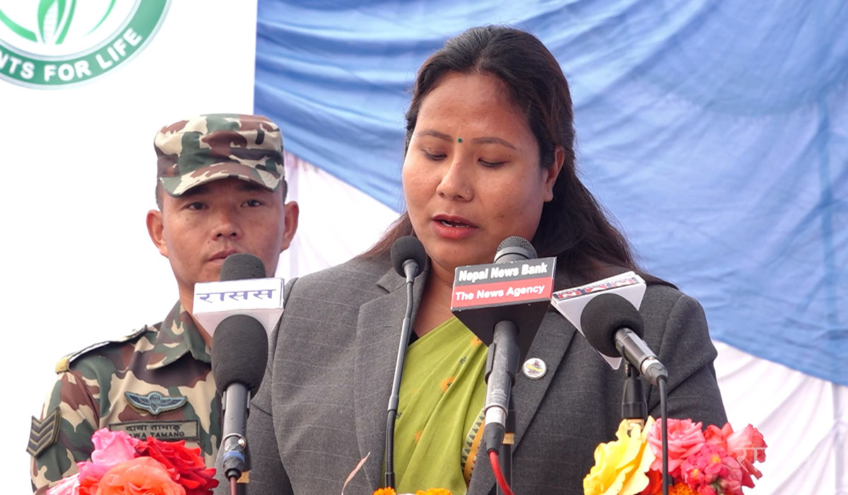 जैविक विविधता र वनस्पति संरक्षणमा वनमन्त्रीको जोड
