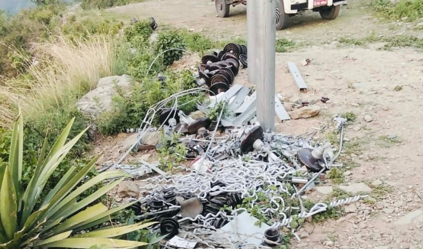 ठेक्का विवाद र सामग्री अभावले भागेश्वरको विद्युतीकरण तीन वर्षदेखि अलपत्र