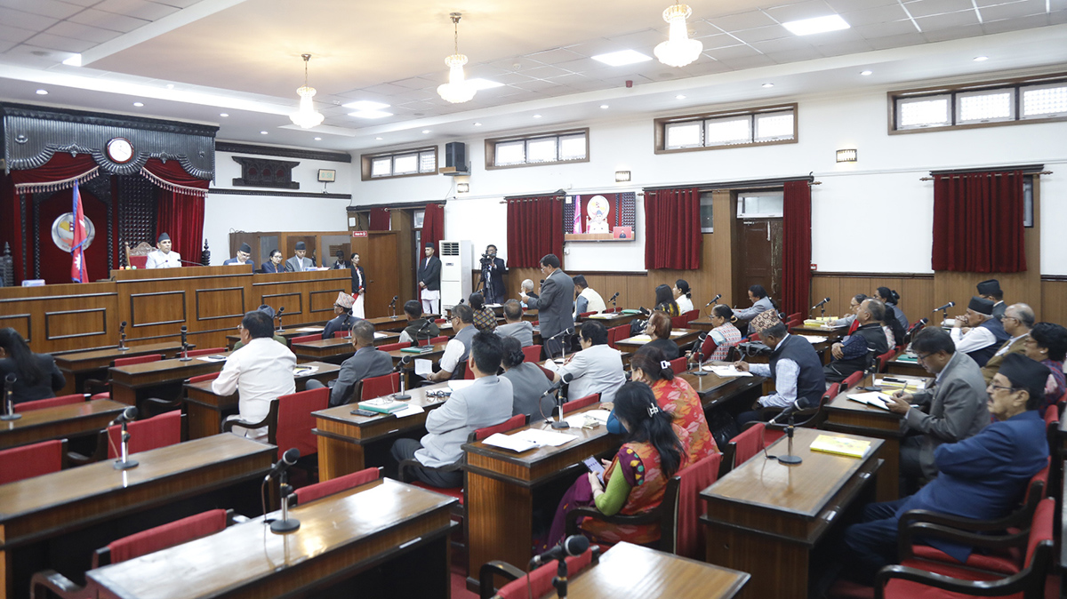 राष्ट्रियसभा सदस्यले गराए सरकारको ध्यानाकर्षण