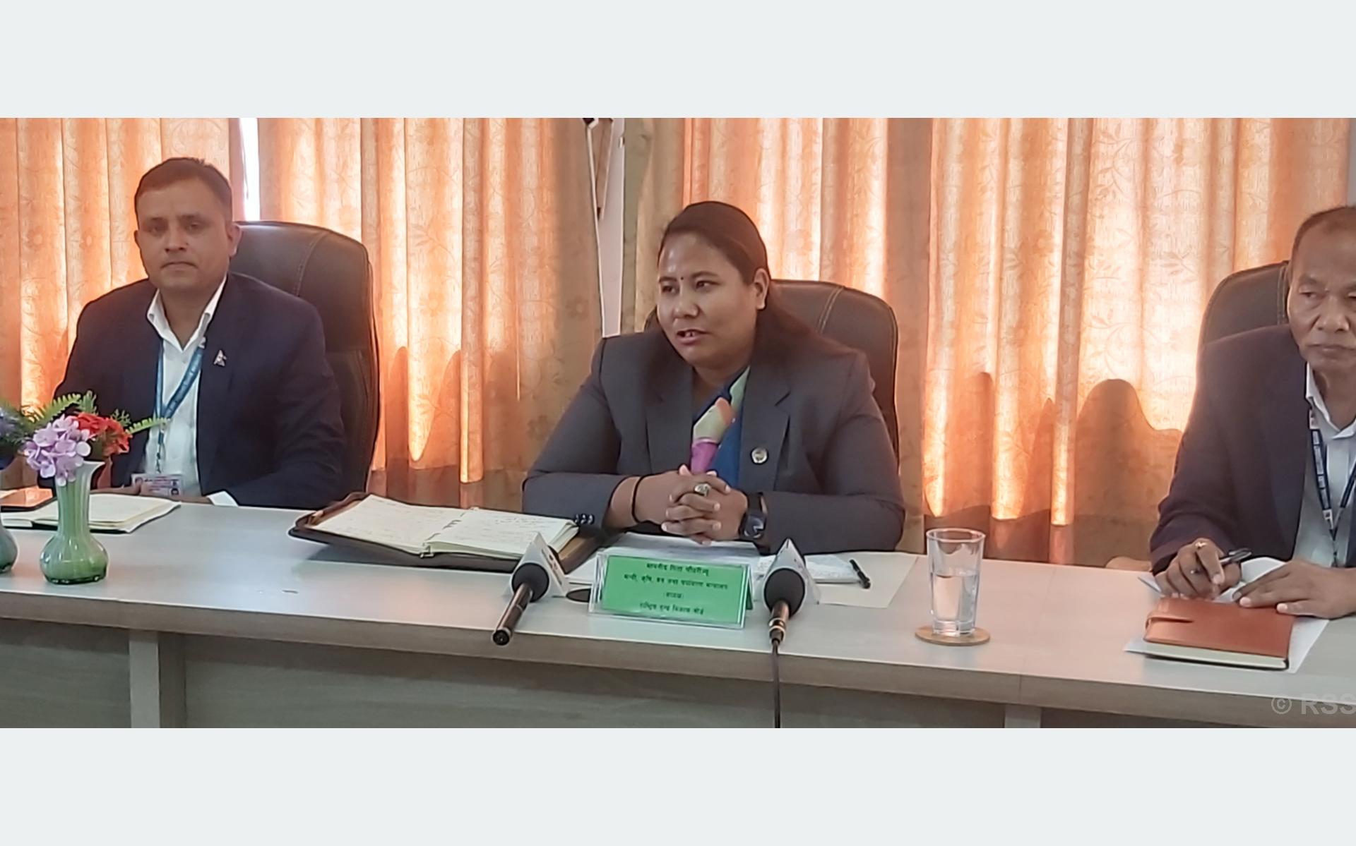 शक्तिशाली बोर्डको अवधारणासहित किसानमैत्री नीति ल्याइने