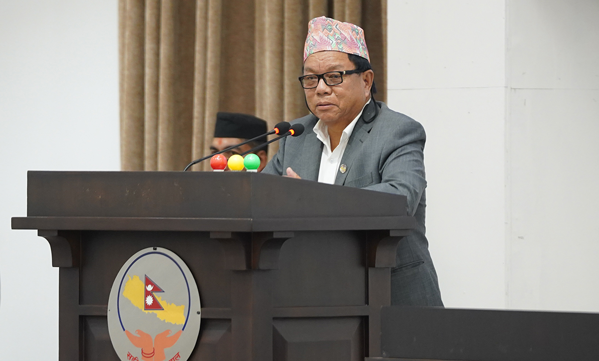 मन्त्री पुनले ‘लिस्ट’ नै पढेर मागे कानुन बनाउन सहयोग