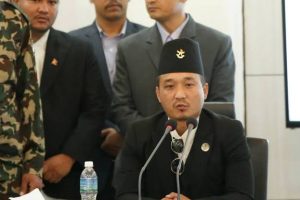 भोटेकोसीमा गाडी खसेपछि गृहमन्त्री घटनास्थलमा